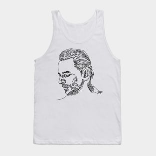 Dave Gahan, line art Tank Top